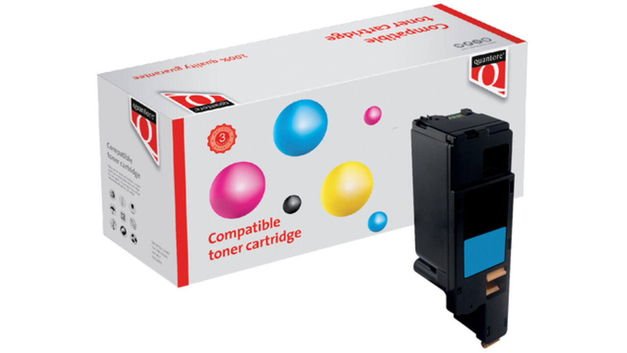 Tonercartridge Quantore alternatief tbv Xerox 106R01627 blauw