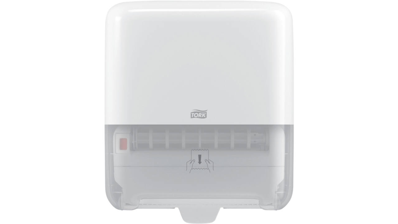 Handdoekroldispenser Tork Matic® H1 Elevation wit 551000