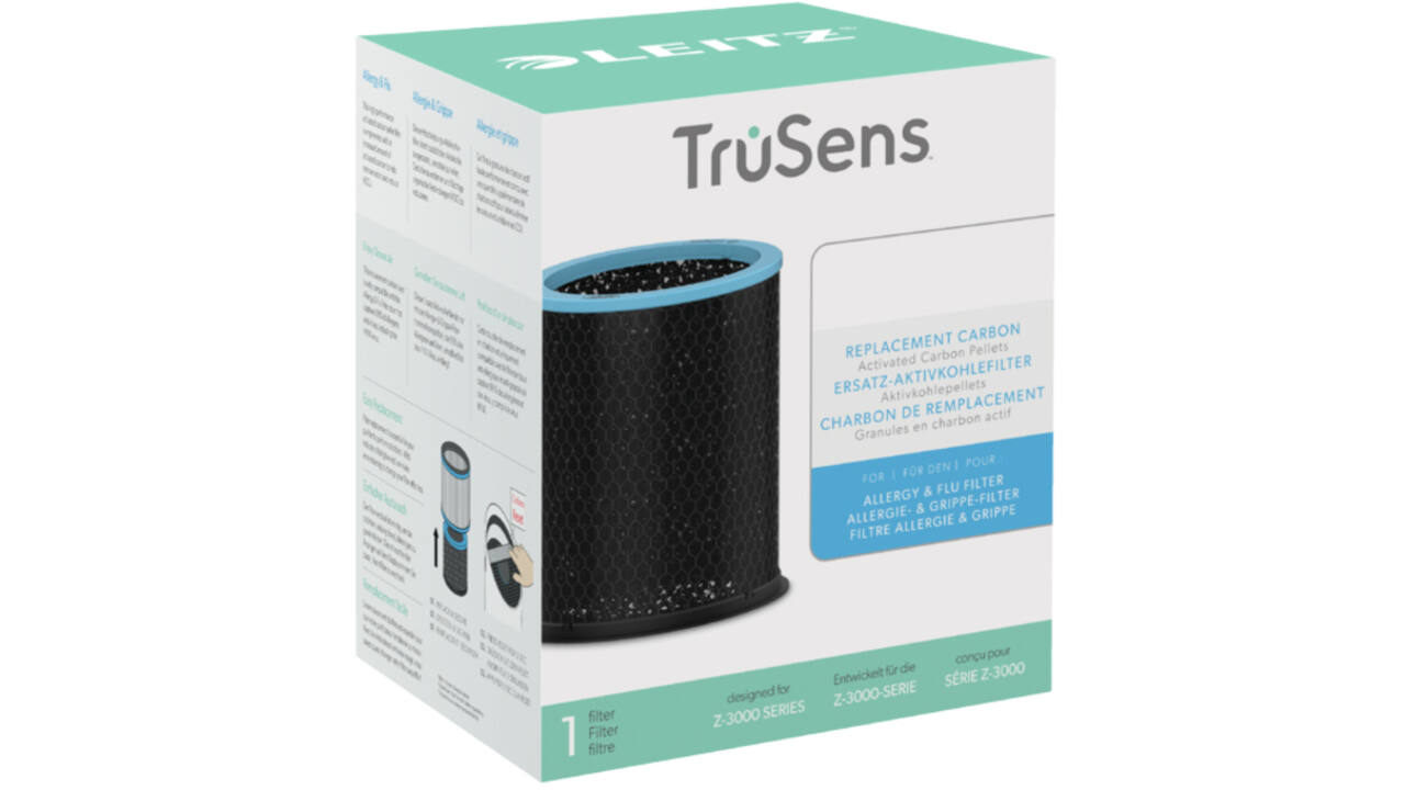 Filter koolstof allergie en griep voor Leitz TruSens Z-3000