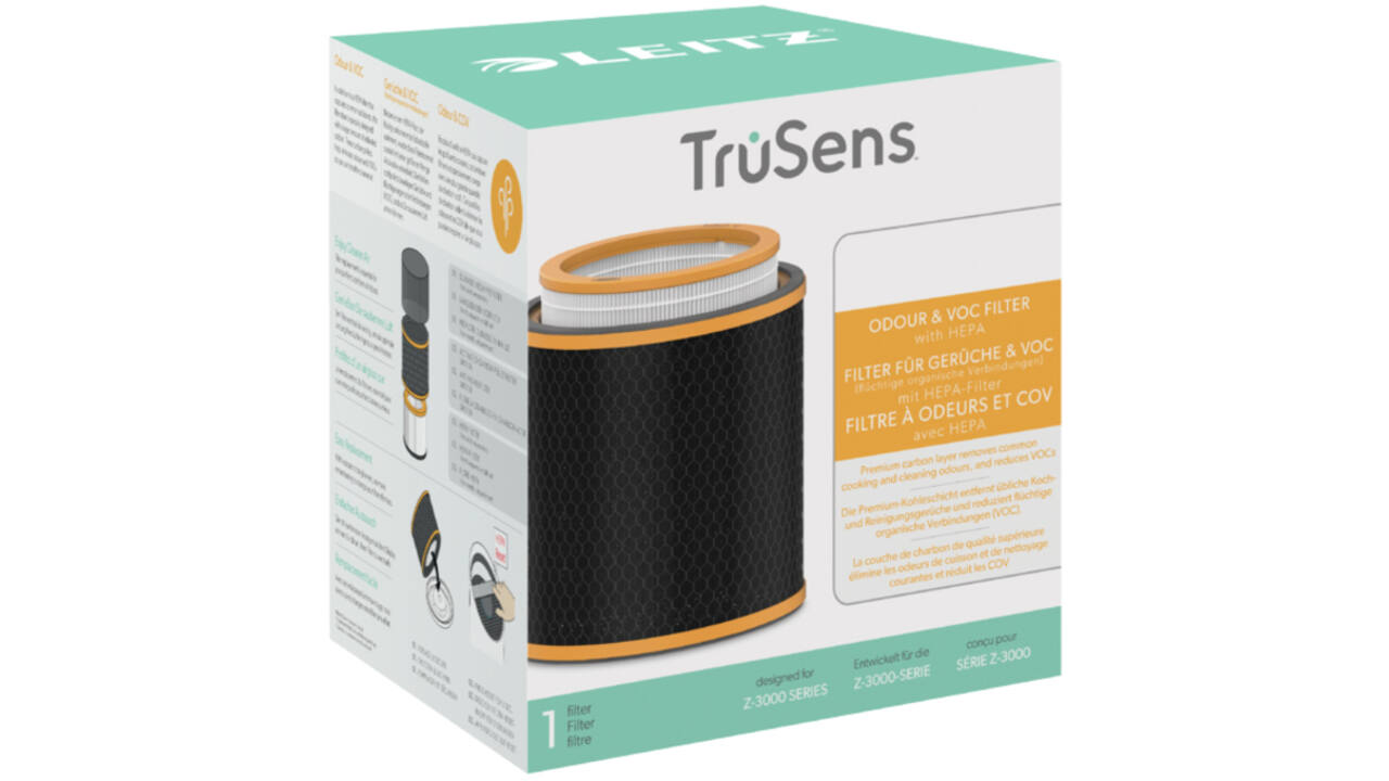 Filter Hepa geur en vos voor Leitz TruSens Z-3000