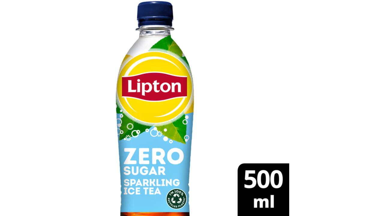 Frisdrank Lipton Ice Tea sparkling zero petfles 500ml