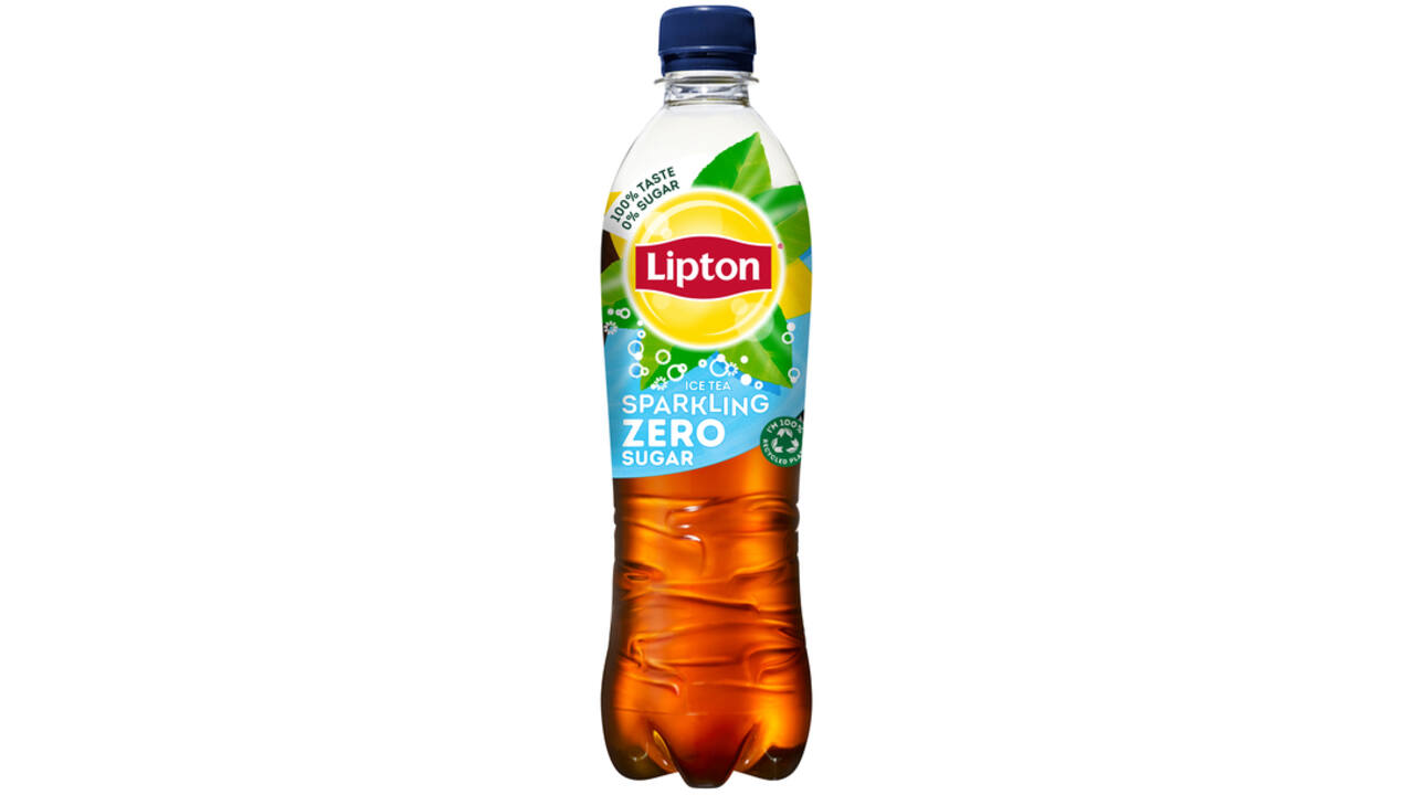 Frisdrank Lipton Ice Tea sparkling zero petfles 500ml