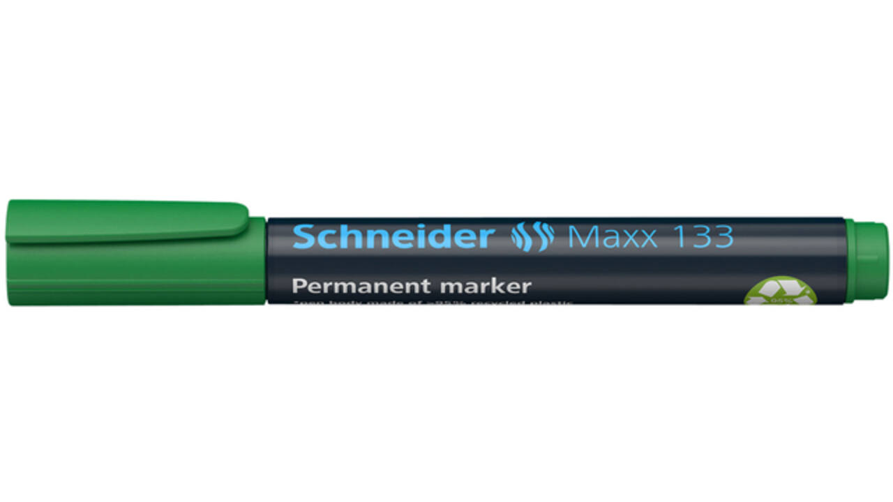 Viltstift Schneider Maxx 133 beitel 1-4mm groen