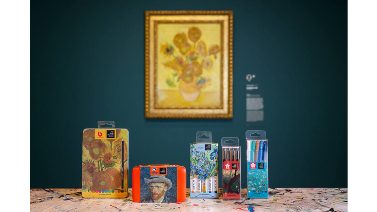 Kleurpotlood Bruynzeel x Van Gogh Museum set à 12 kleuren assorti
