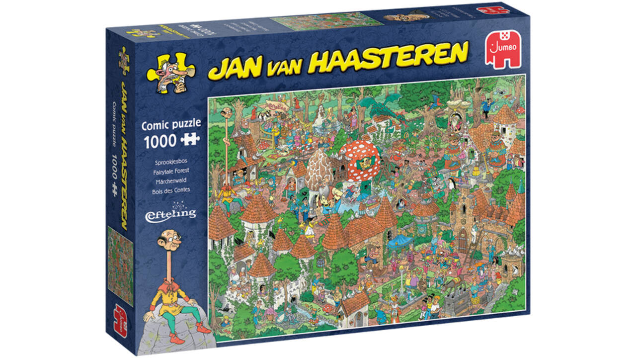 Puzzel Jan van Haasteren Efteling Sprookjesbos 1000 stukjes