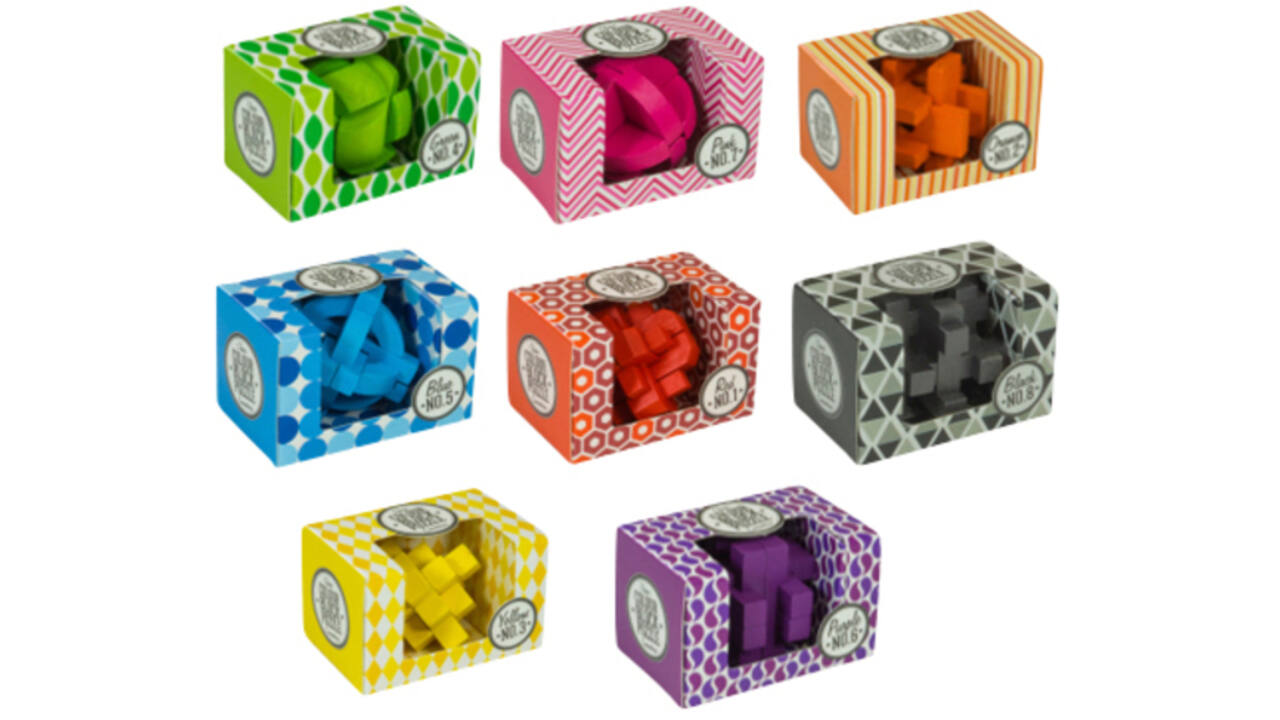 Puzzel Colour Block display (24 stuks)