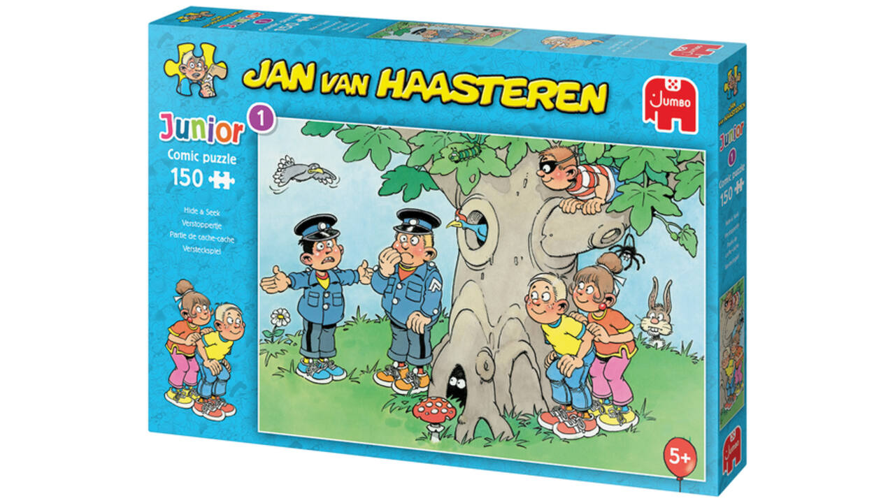 Puzzel Jan van Haasteren Junior verstoppertje 150 stukjes
