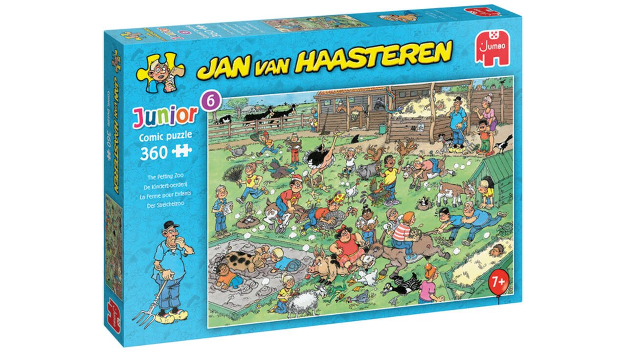 Puzzel Jan van Haasteren Junior De Kinderboerderij 360 stukjes
