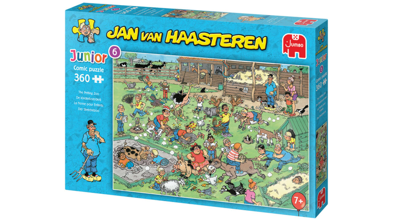 Puzzel Jan van Haasteren Junior De Kinderboerderij 360 stukjes