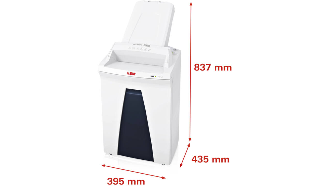 Papiervernietiger HSM Securio AF350 snippers 4,5x30mm
