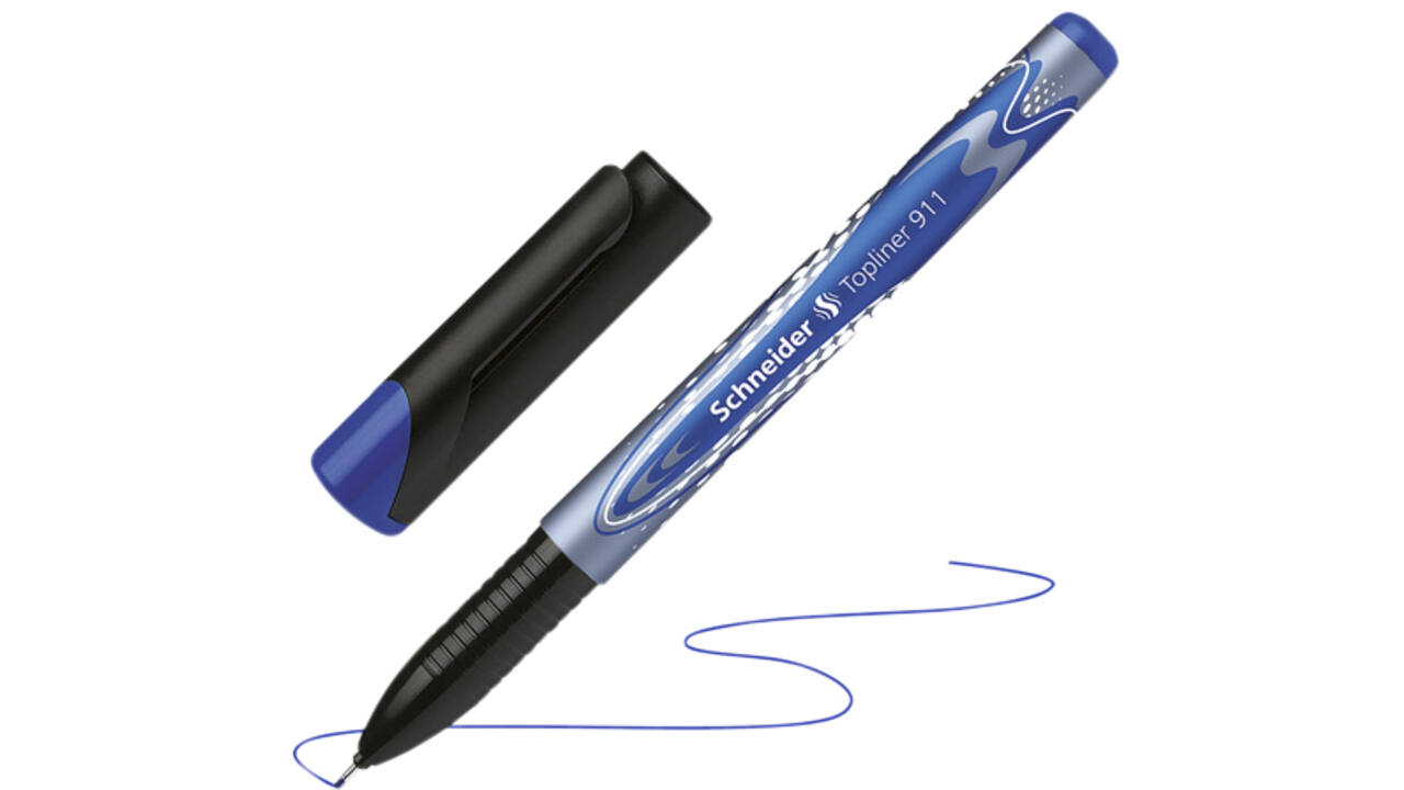 Fineliner Schneider Topliner 911 0.4mm blauw