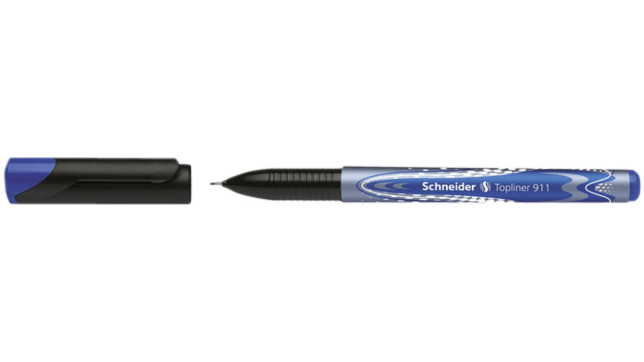 Fineliner Schneider Topliner 911 0.4mm blauw