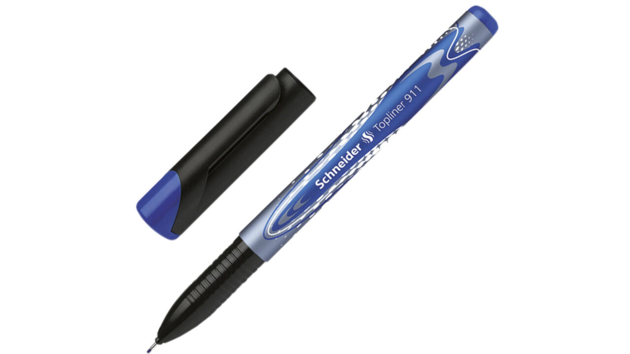 Fineliner Schneider Topliner 911 0.4mm blauw