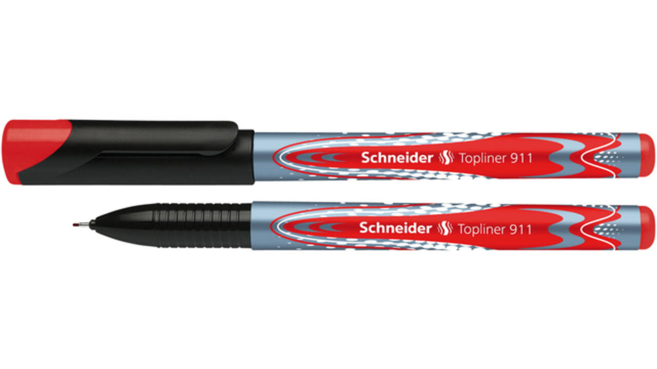 Fineliner Schneider Topliner 911 0.4mm rood