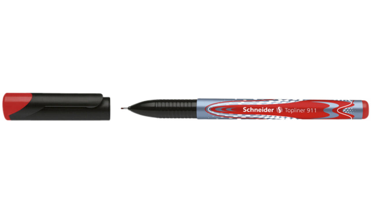 Fineliner Schneider Topliner 911 0.4mm rood