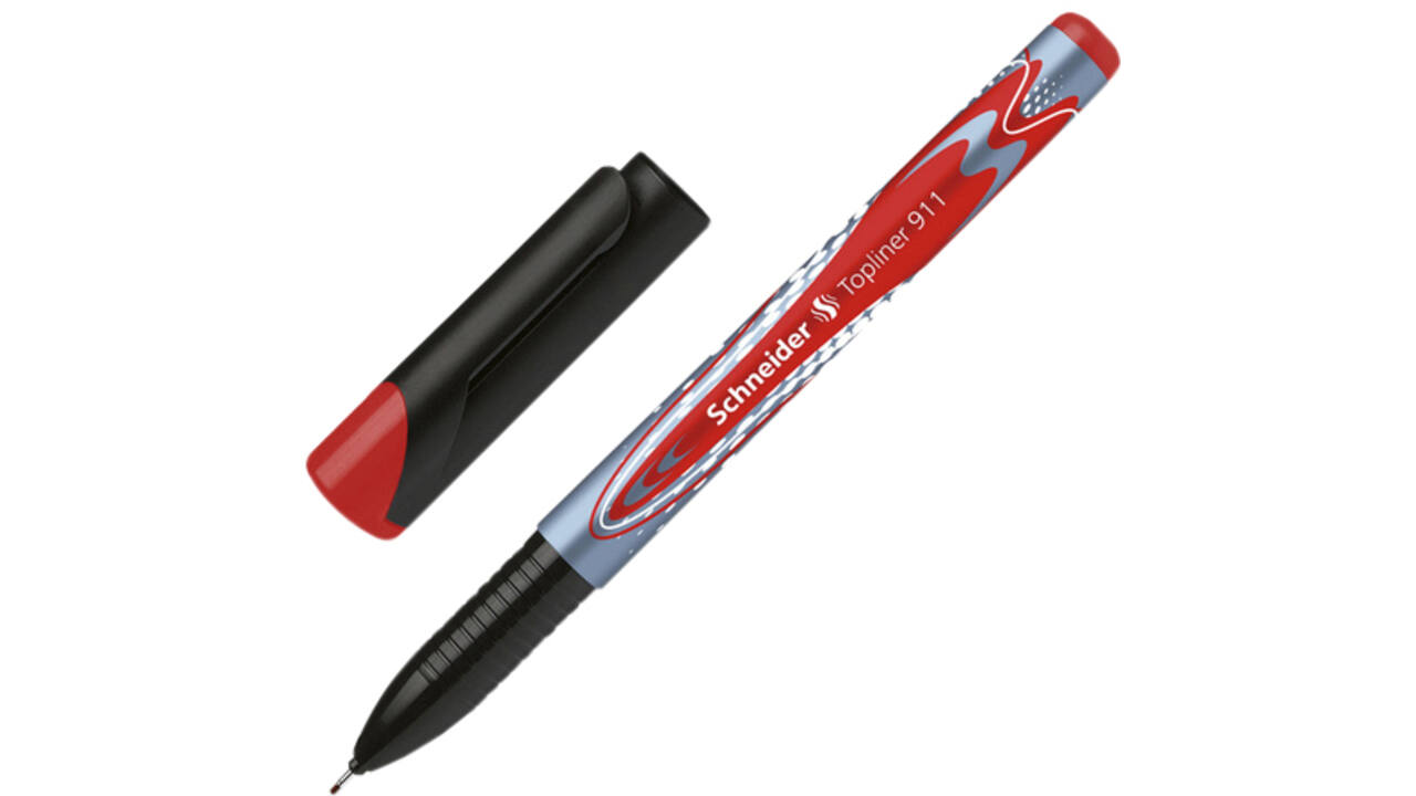 Fineliner Schneider Topliner 911 0.4mm rood