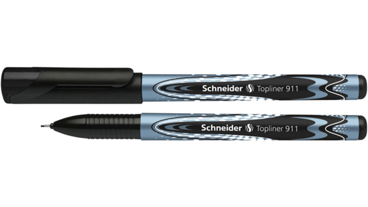 Fineliner Schneider Topliner 911 0.4mm zwart