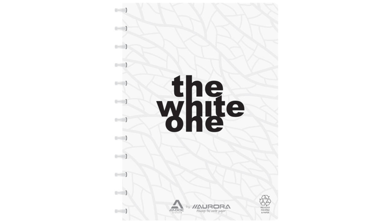 Schrift Adoc Recycled A4 blanco 144 pagina's 80gr wit