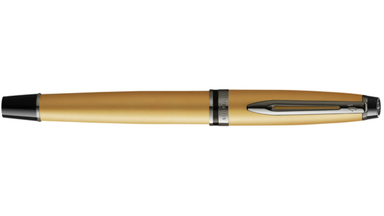 Vulpen Waterman Expert metallic gold lacquer RT fijn