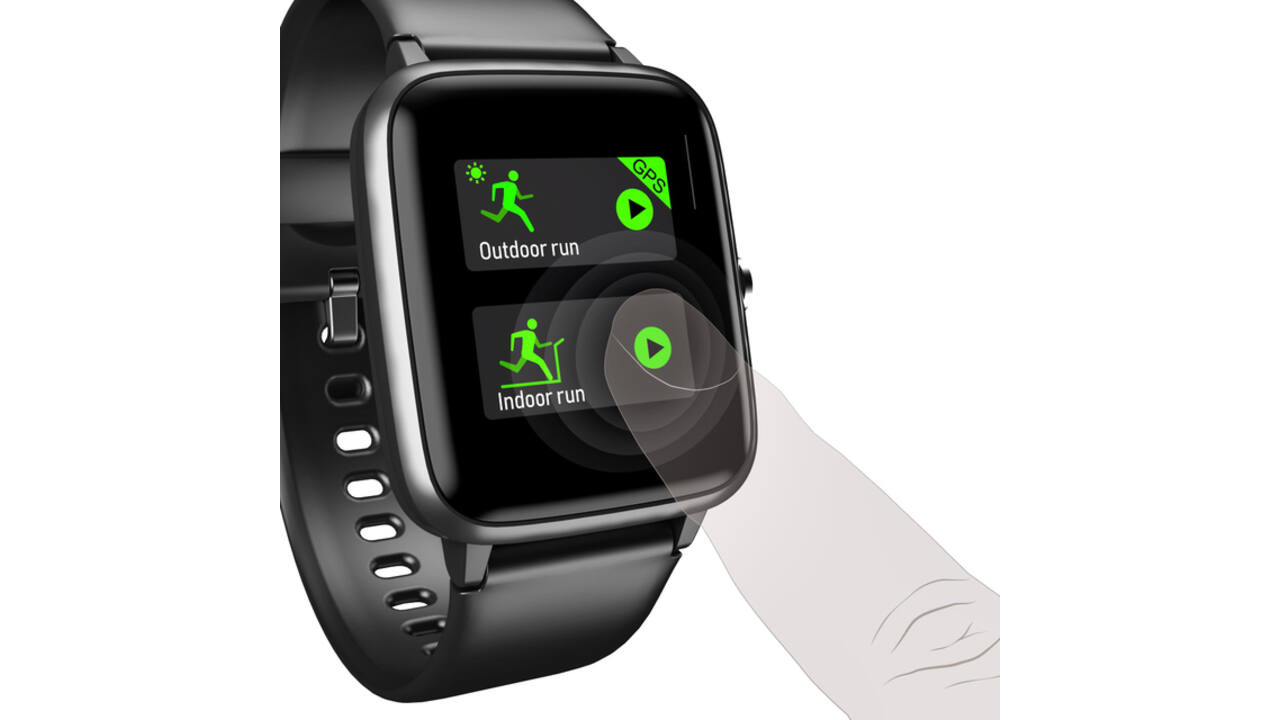 Smartwatch Hama Fit Watch 5910 zwart