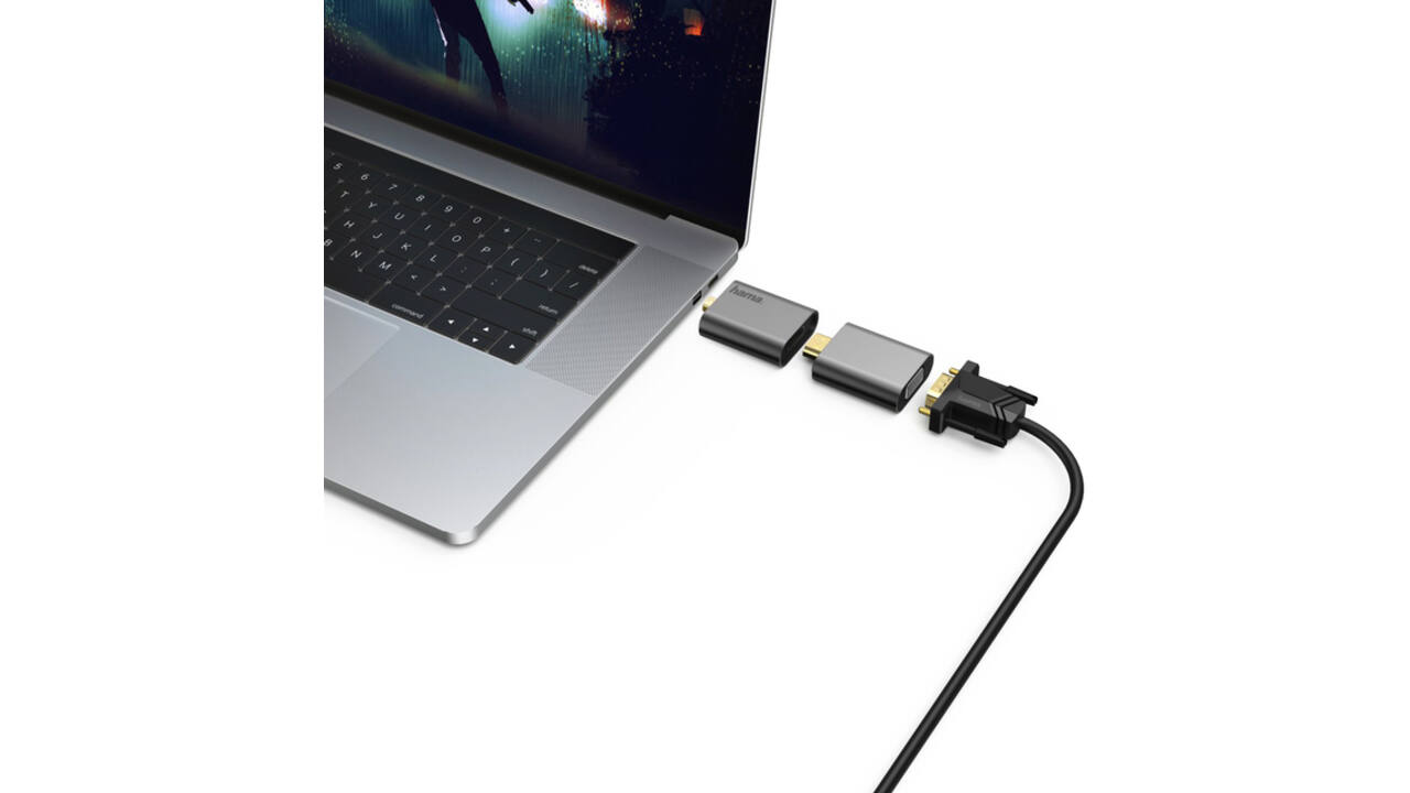 Adapter Hama Video 6-in-1 aluminium