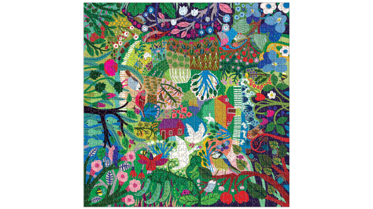 Puzzel Eeboo Bountiful Garden 1000 stuks