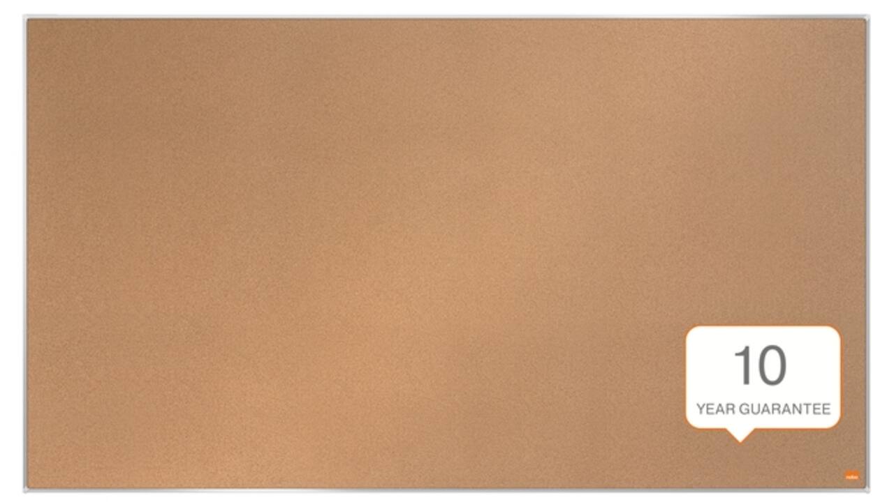 Prikbord Nobo Impression Pro Widescreen 69x122cm kurk