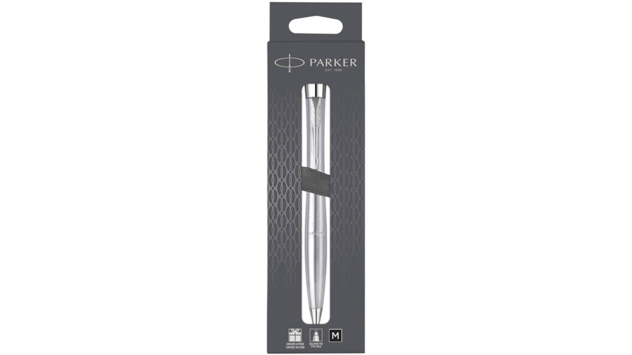 Balpen Parker Urban twist metro metallic CT medium blister à 1 stuk