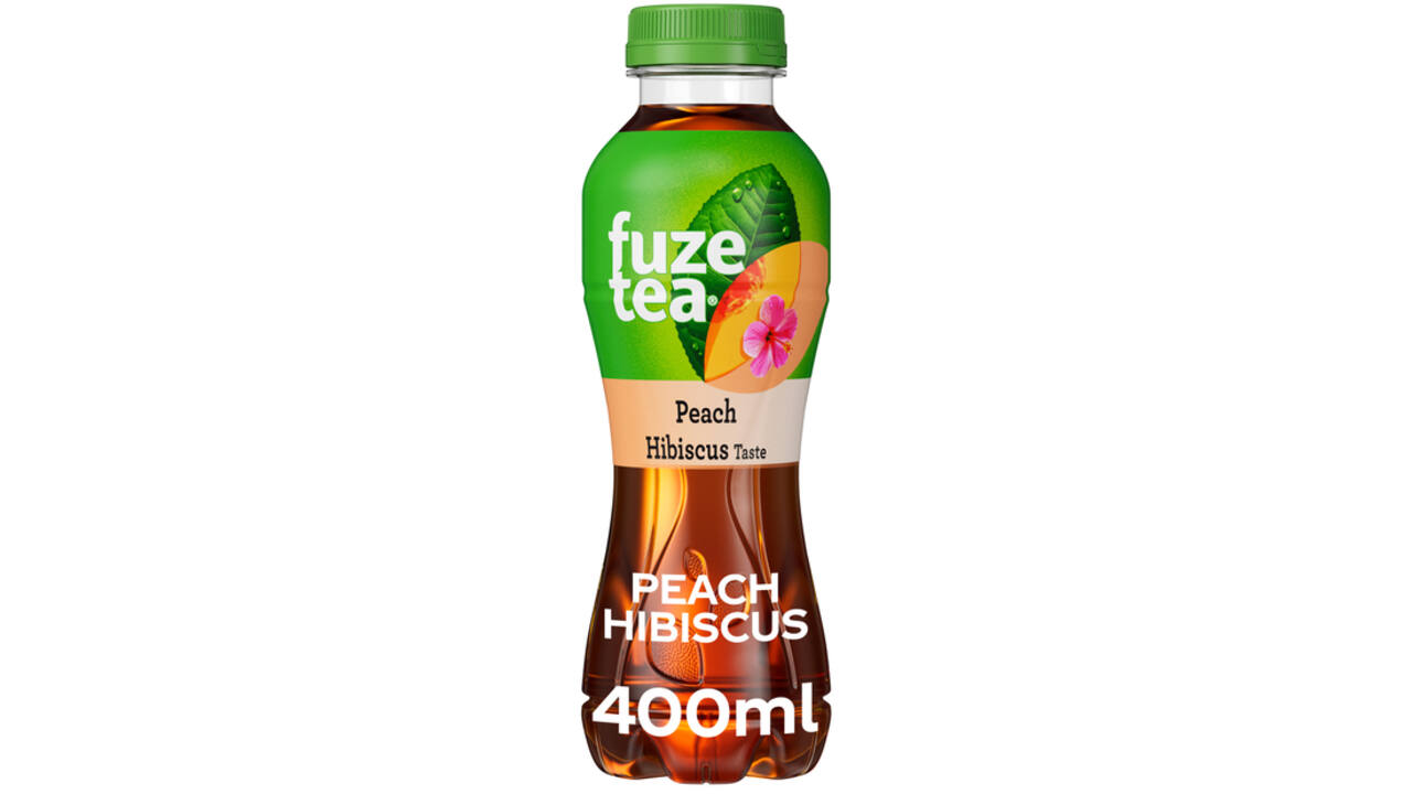 Frisdrank Fuzetea peach hibiscus petfles 400ml