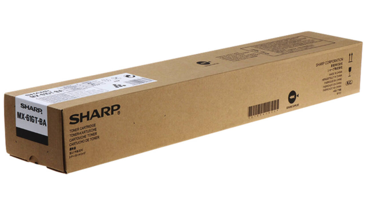 Tonercartridge Sharp MX-61GTBA zwart
