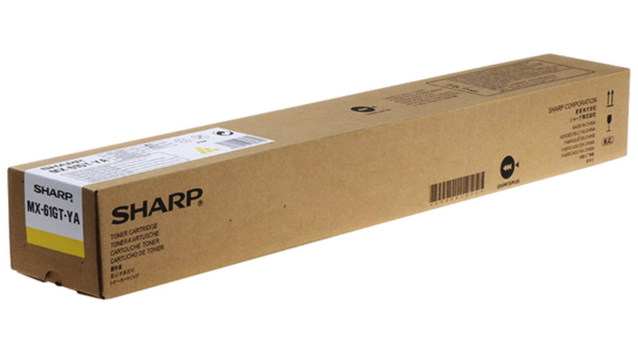 Tonercartridge Sharp MX-61GTYA geel