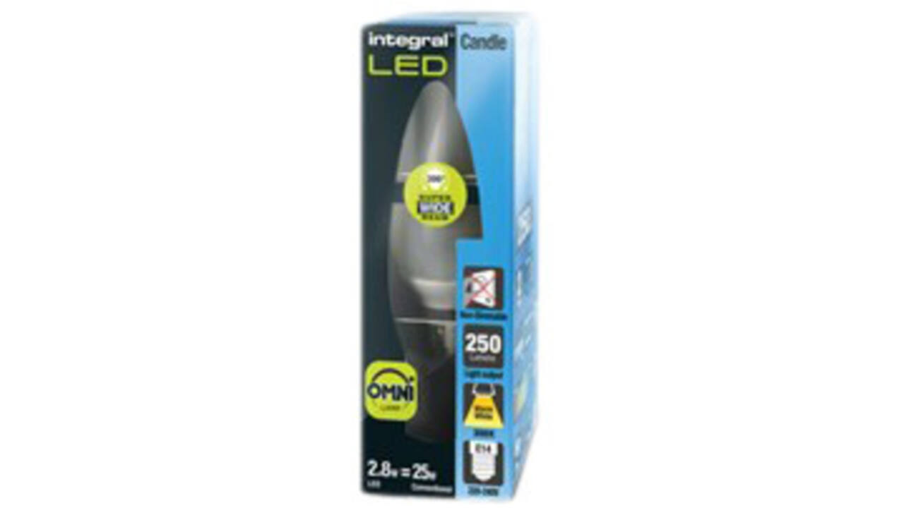 Ledlamp Integral E14 2700K warm wit 2W 250lumen