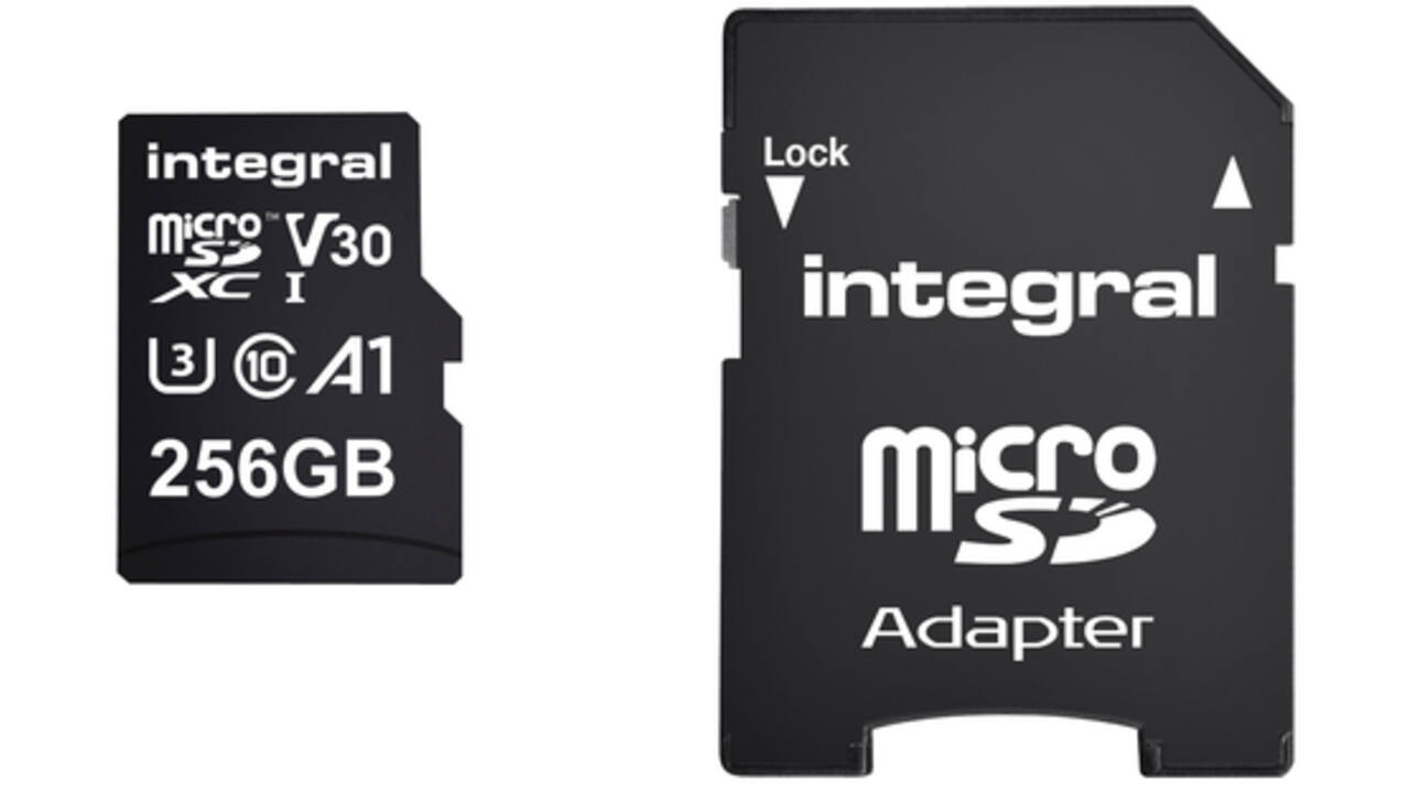 Geheugenkaart Integral microSDXC 256GB