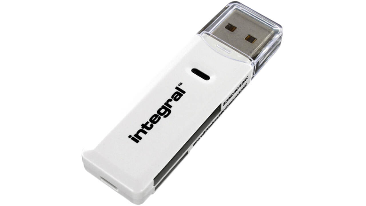 Kaartlezer Integral 2.0 USB-A SD-microSD