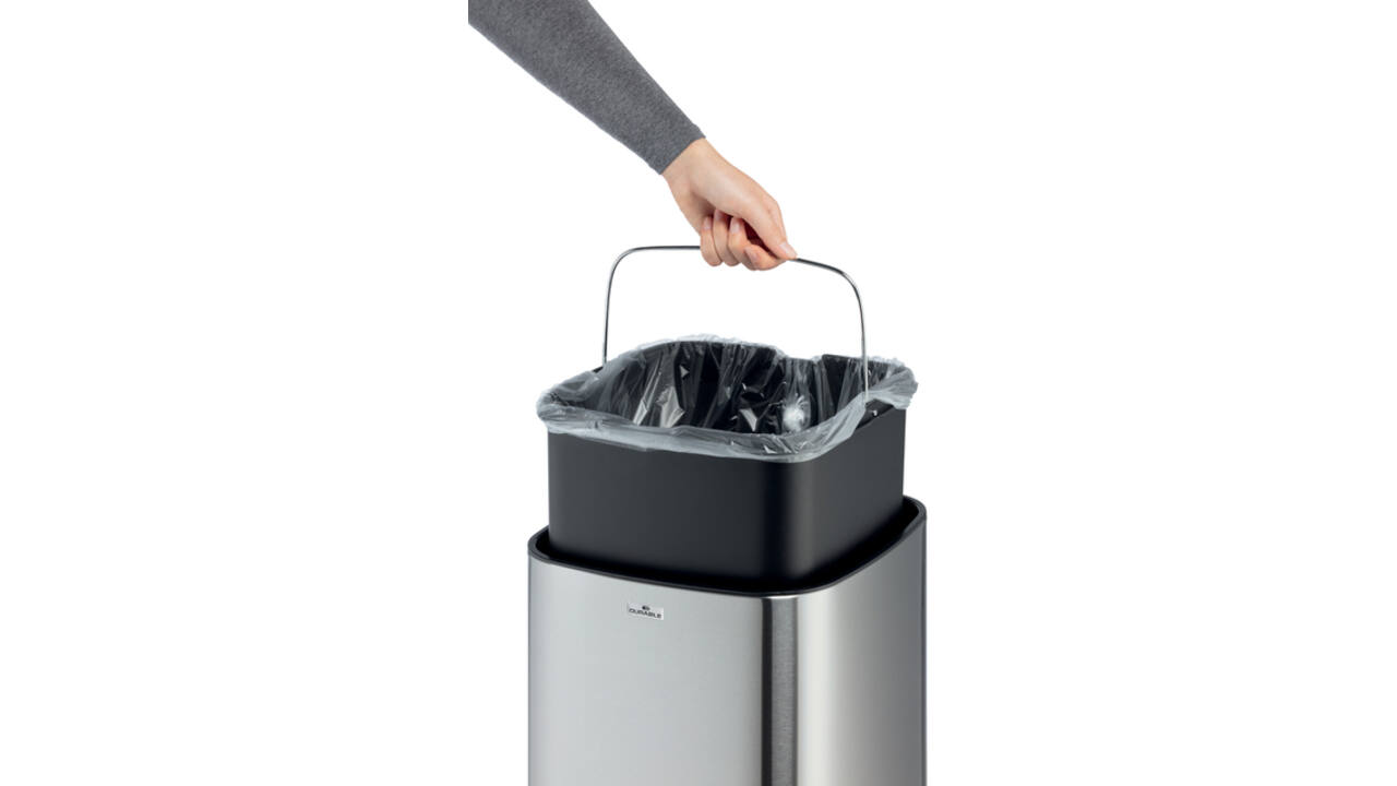 Afvalbak Durable No Touch met sensor 35L