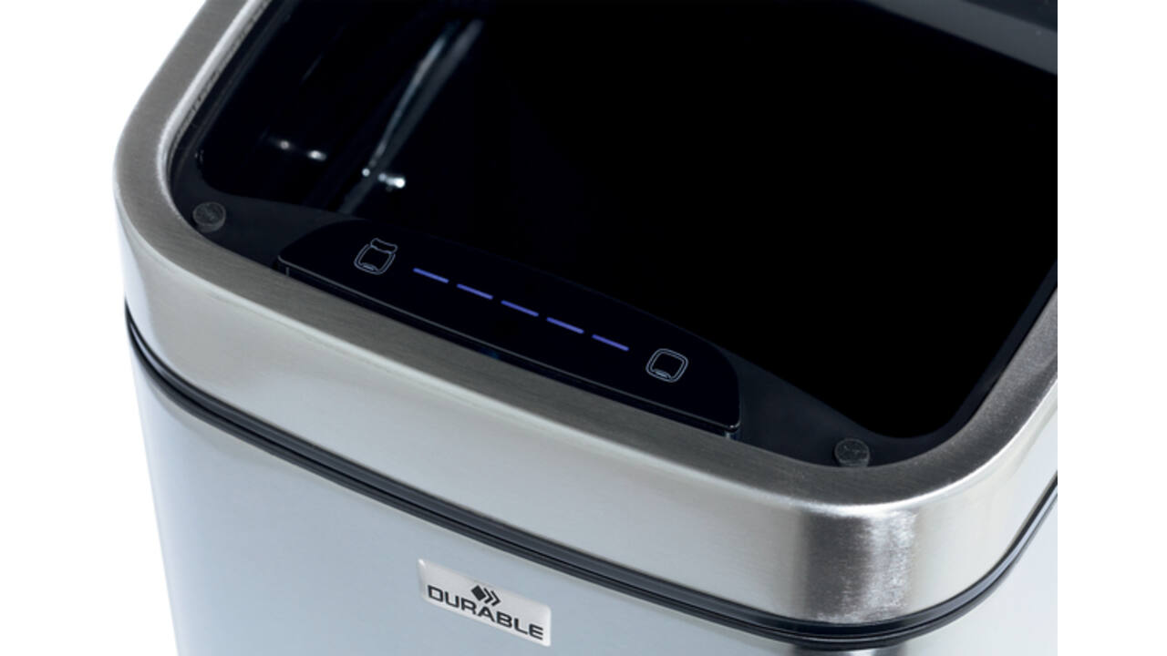 Afvalbak Durable No Touch met sensor 12L