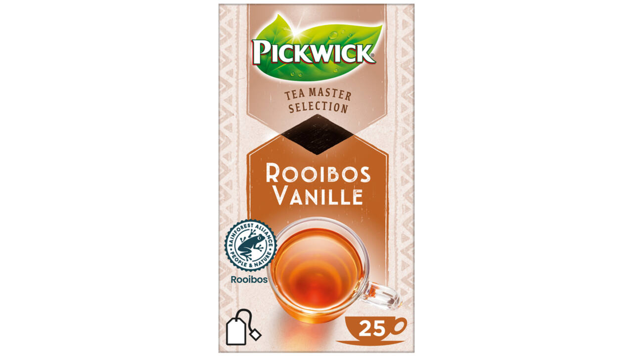 Thee Pickwick Master Selection rooibos vanille 25st