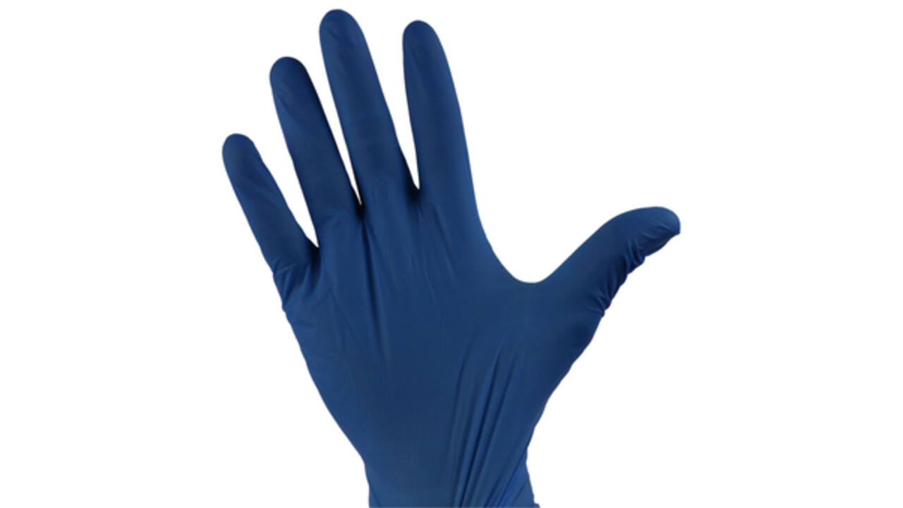 Handschoen Eurogloves nitril XL blauw 100 stuks