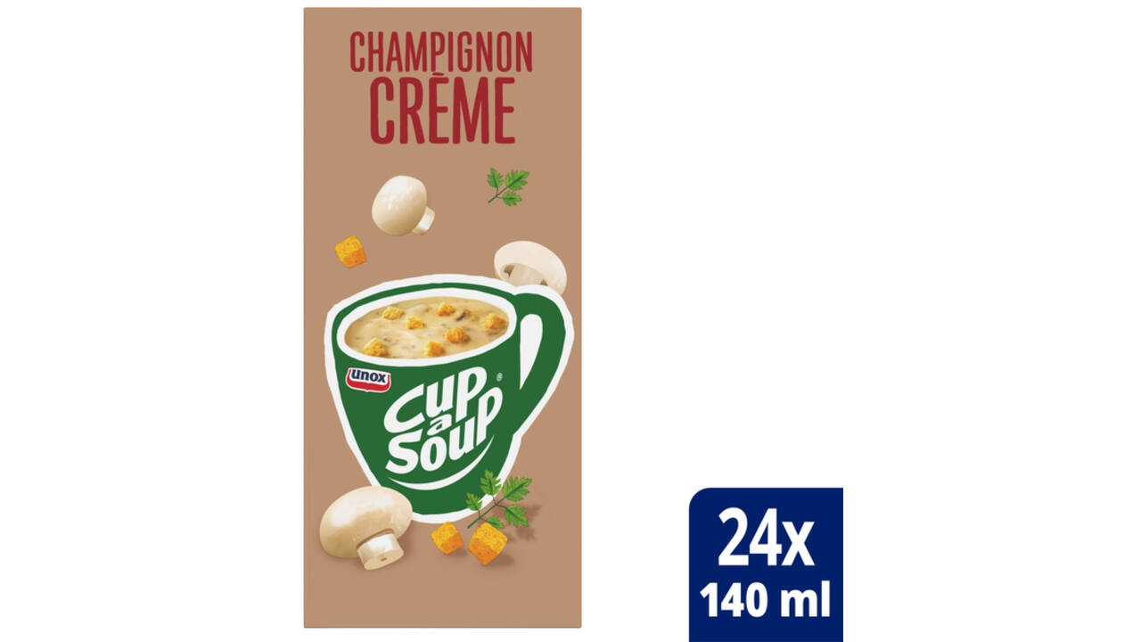 Cup-a-Soup Unox champignon crème 140ml
