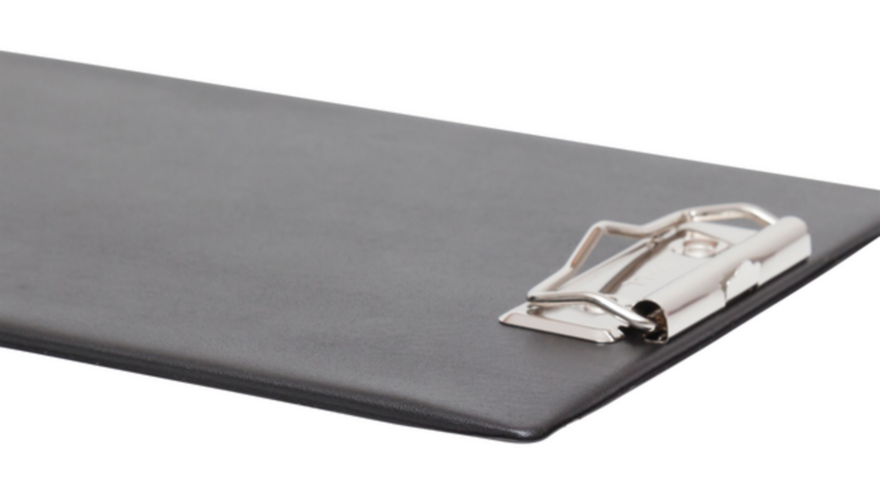 Klembord MAUL A5 staand PVC zwart