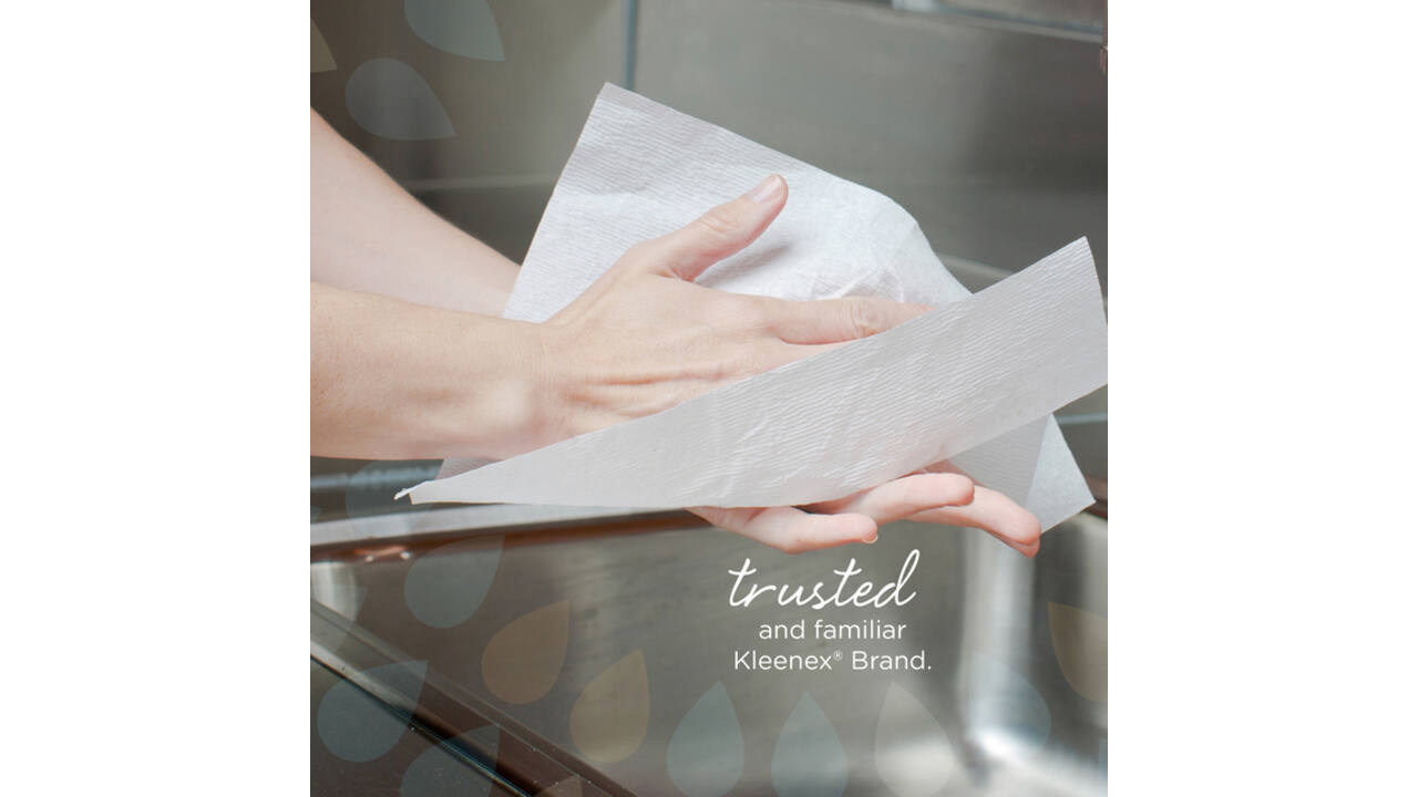 Handdoek Kleenex Ultra i-vouw 1-laags dispenserdoos 70vel wit 1126