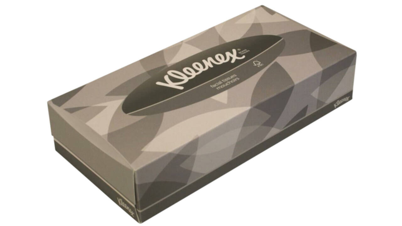 Facial tissues Kleenex standaard 2-laags 21x100stuks wit 8835