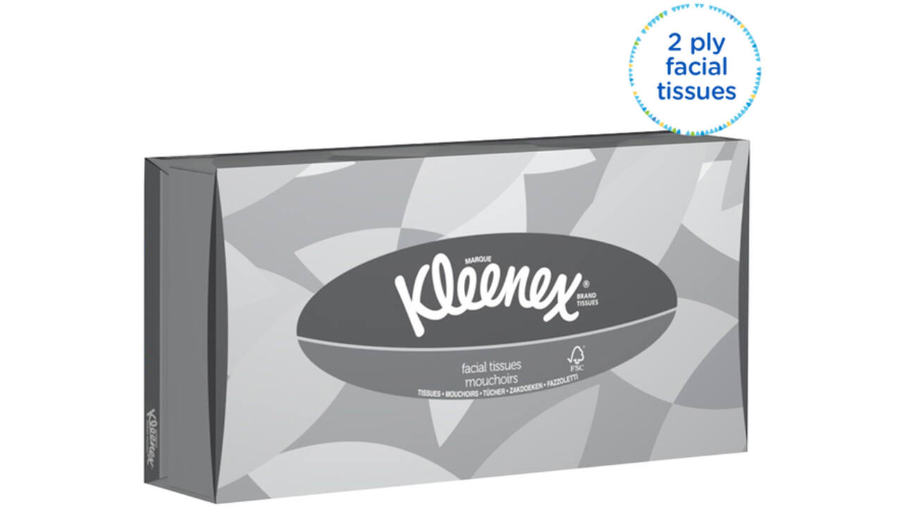 Facial tissues Kleenex standaard 2-laags 21x100stuks wit 8835