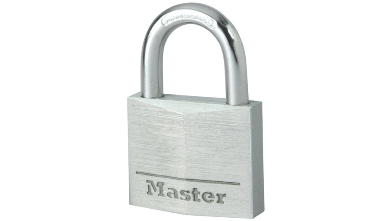 Hangslot Master Lock aluminium 30mm