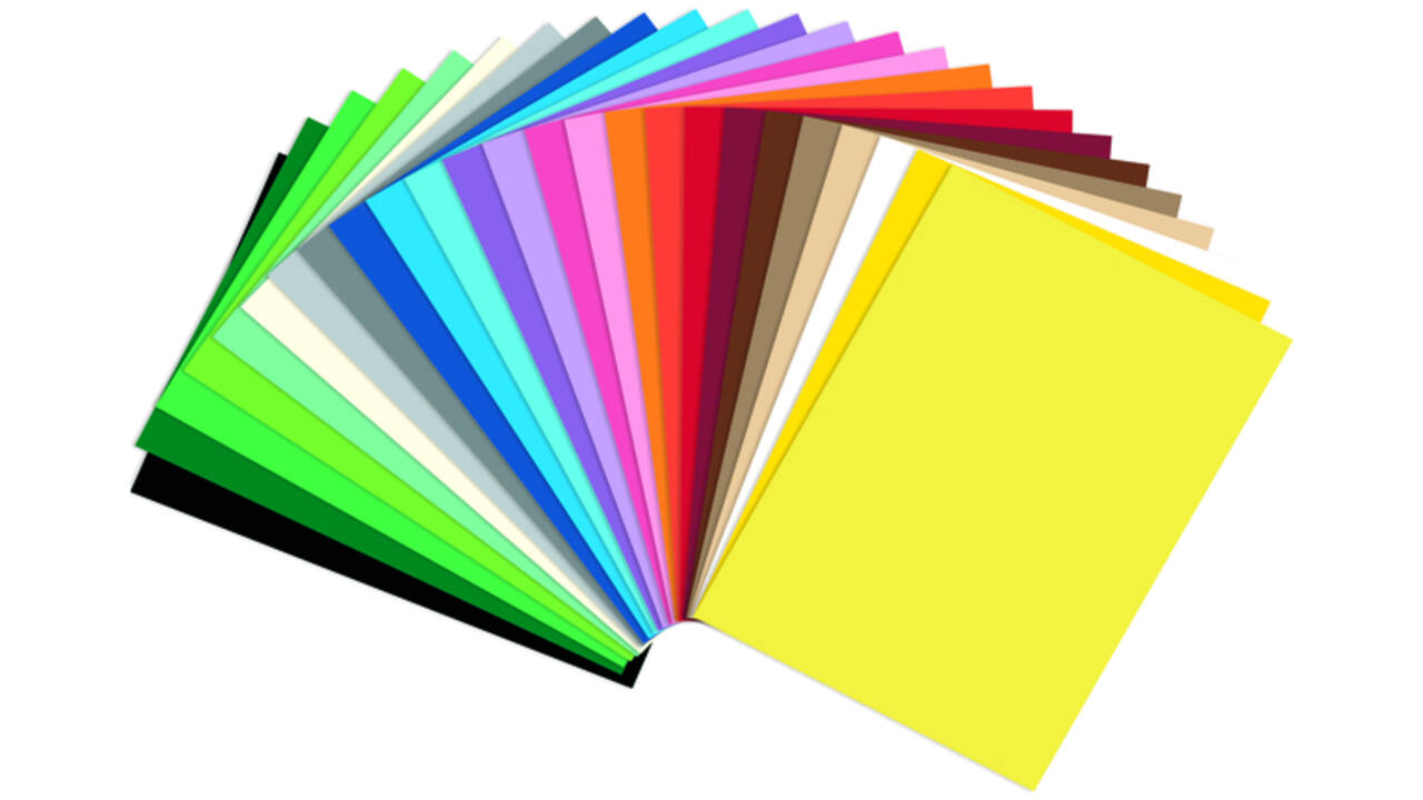 Fotokarton Folia 2-zijdig A5 270gr 50 vel 25 kleuren