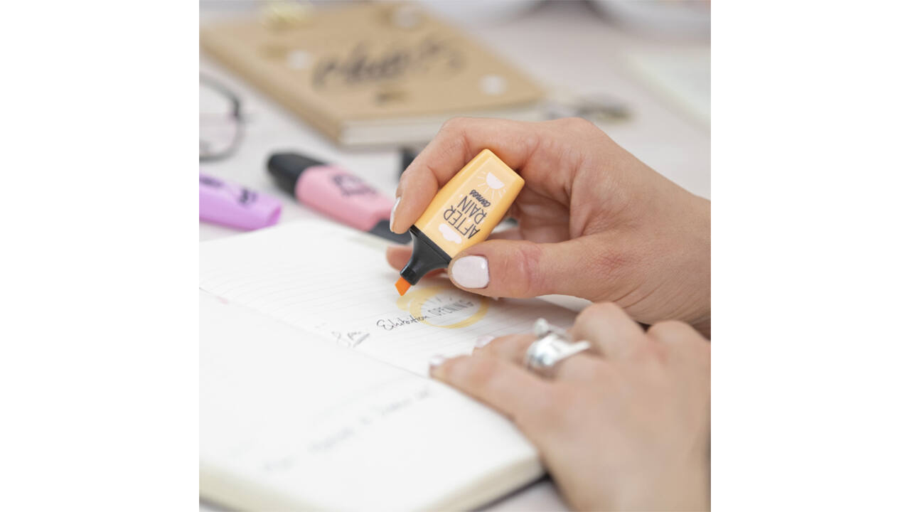 Markeerstift STABILO BOSS mini Pastellove assorti etui à 6 stuks