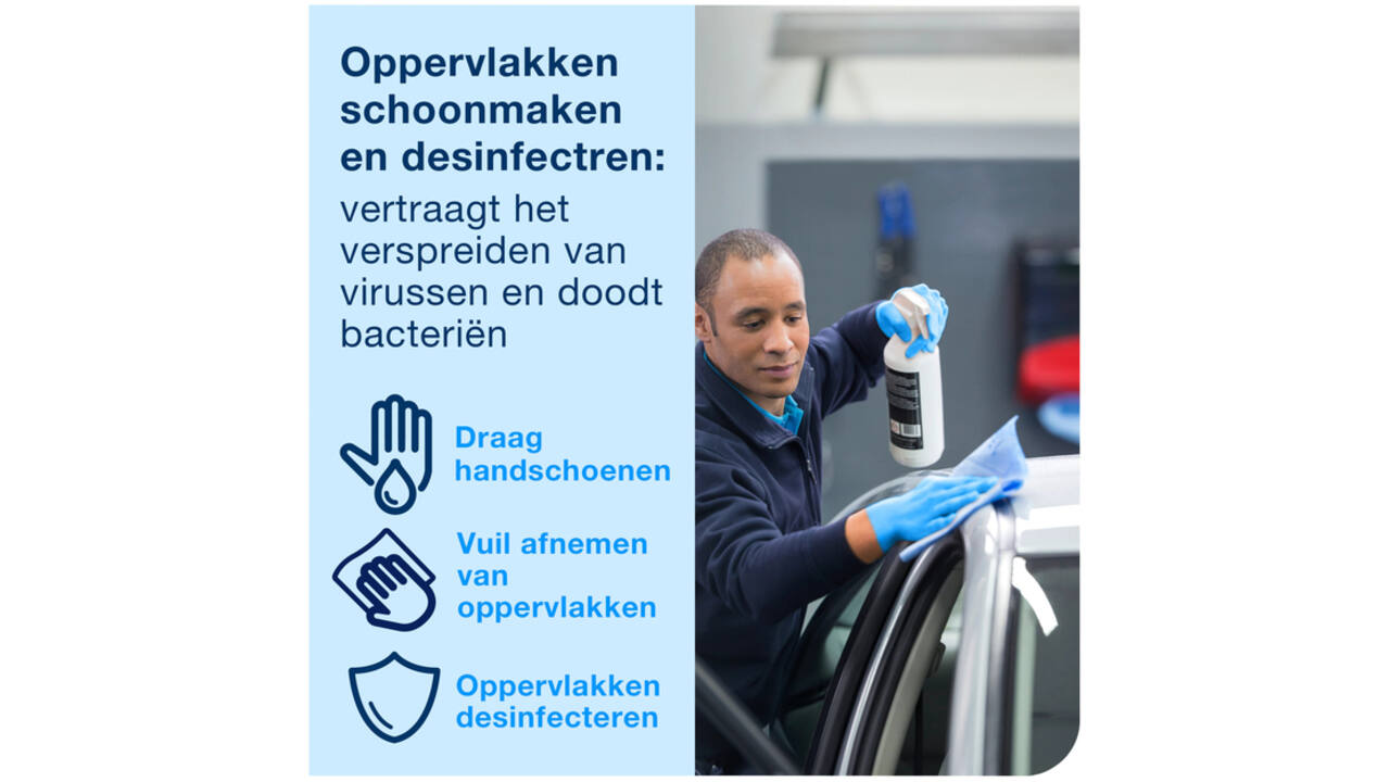 Reinigingsdoek Tork Heavy-Duty W4 multifunctioneel nonwoven 150 vel wit 530179