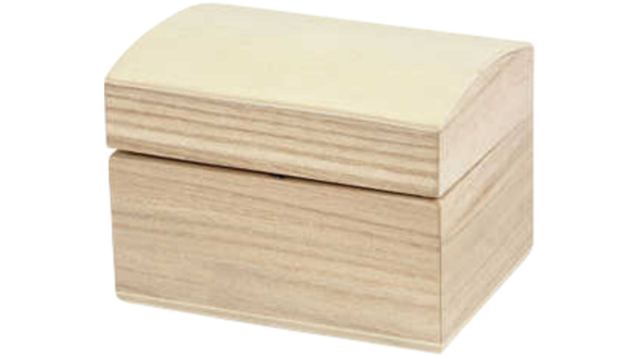 Schatkist Creativ Company 8x6x4.5cm hout