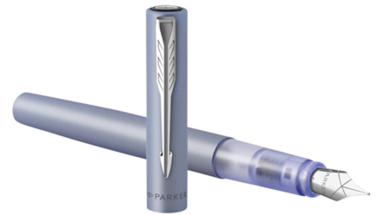 Vulpen Parker Vector XL silver blue medium