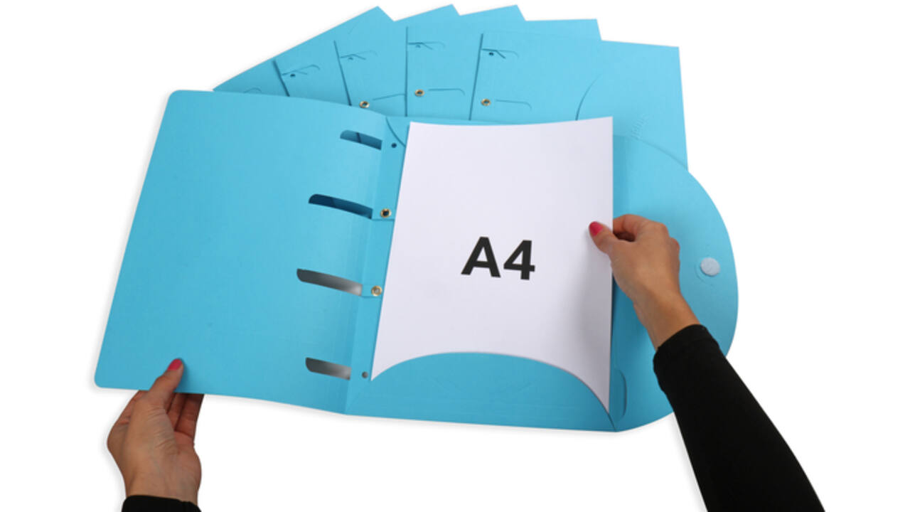 Smartfolder Tarifold A4 blauw